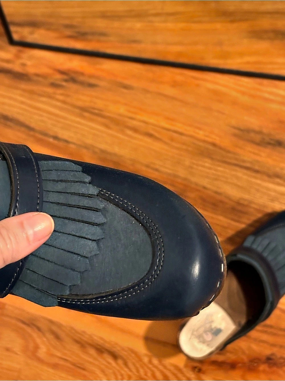 Amazing!!! Vintage beauties!! Maguba of Sweden Blue Mule Clogs